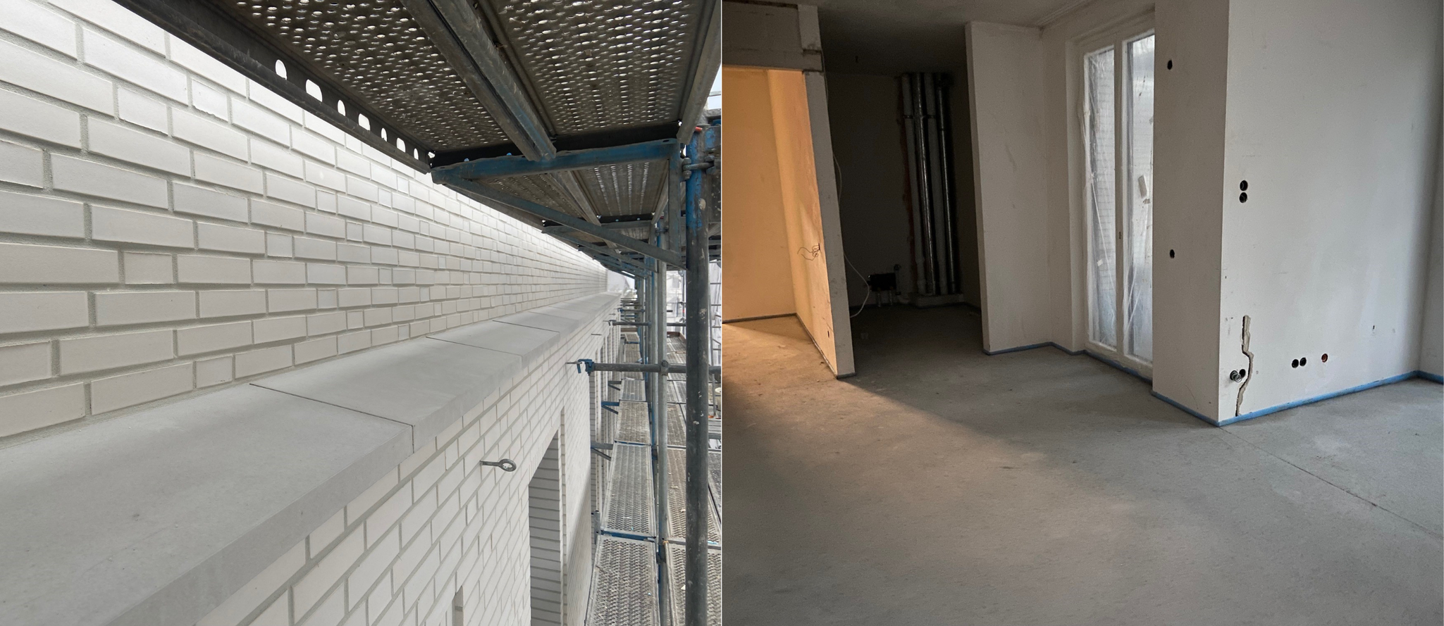 Ein Baustellenbild der Sophie in Hamburg