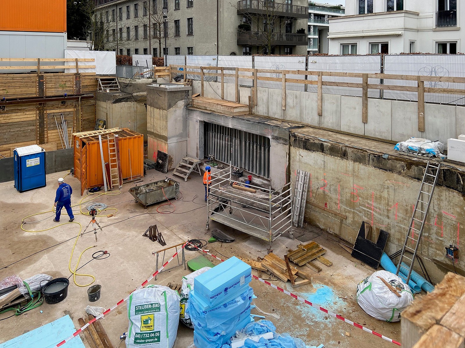 Baustelle Sophie in Hamburg